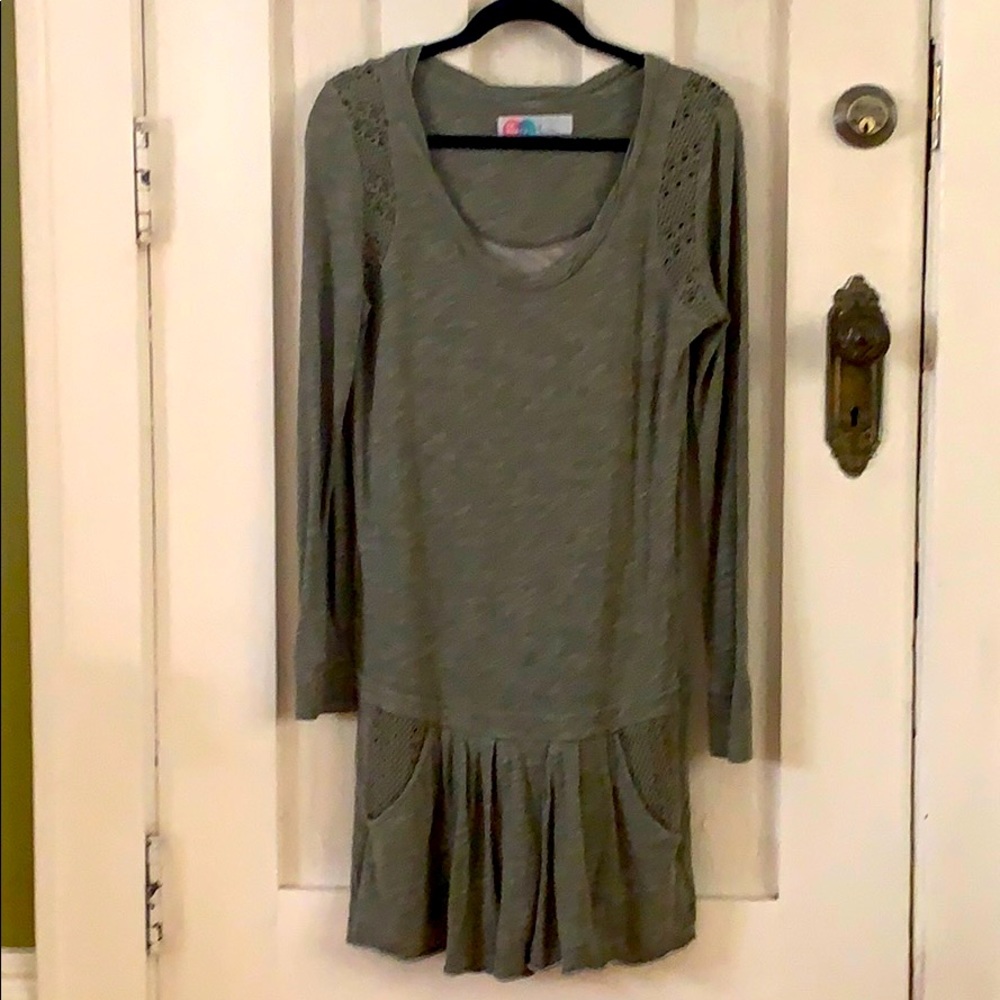 FP BEACH French terry lounge tunic/dress